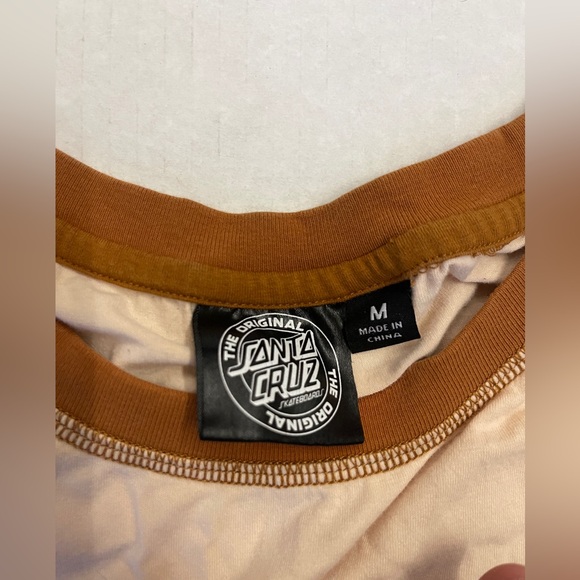 Santa Cruz Vanesa Raglan Cropped Tee - Medium - Picture 3 of 3